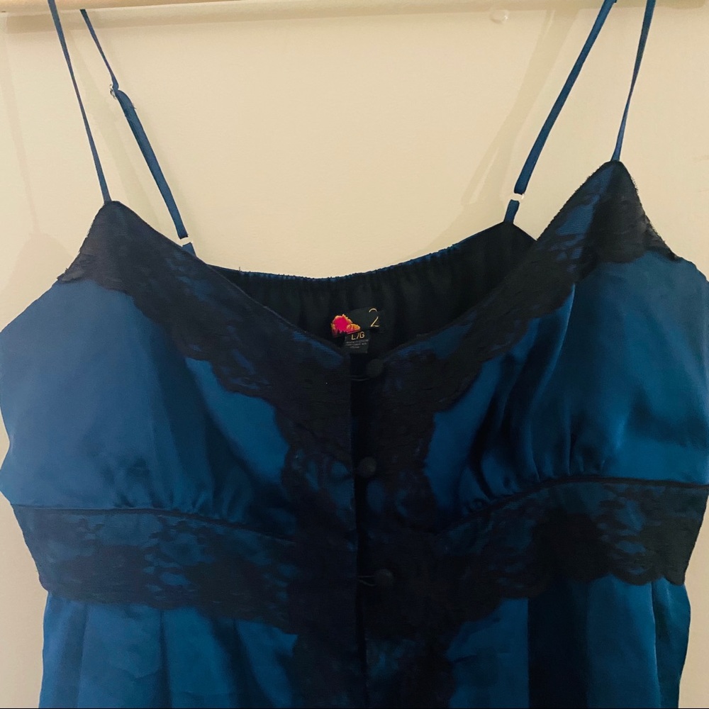 Gorgeous Phthalo Blue camisole Lingerie